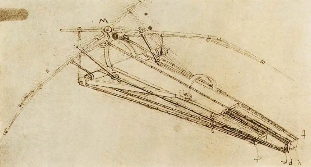 leonardo da vinci flying machine